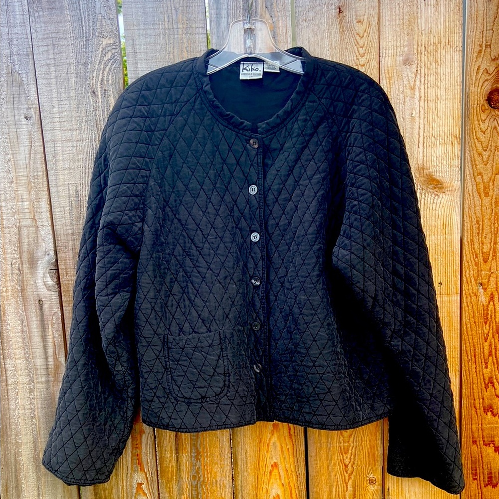 Black Silk Jacket